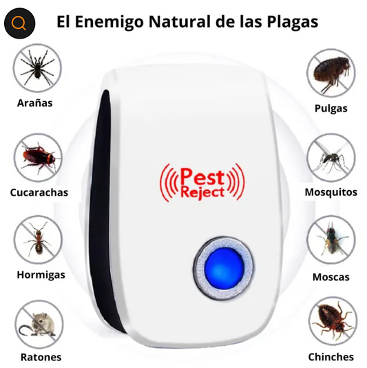 ZeroPlagas Pro – Protección ultrasónica para un hogar libre de plagas